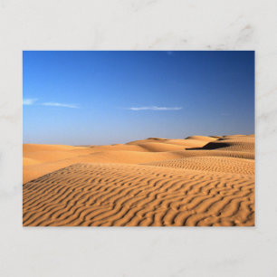 Sahara Desert Tunisien-vykort Vykort