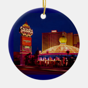 Sahara Hotel Las Vegas Julgransprydnad Keramik