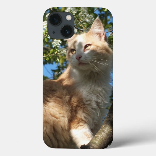 Sahara Katt I Ett Träd iPad-fodral (Baksida)