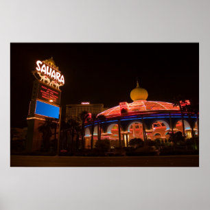 Sahara Las Vegas affisch