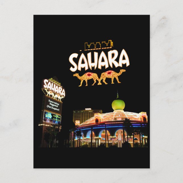 Sahara Las Vegas Julkortsamling Vykort (Framsida)