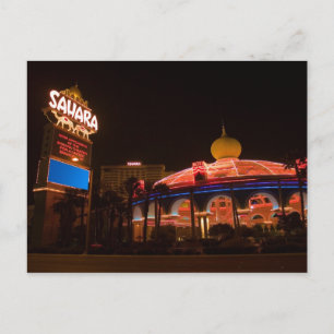 Sahara Las Vegas Postcards Vykort