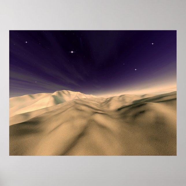 Sahara Night Poster (Framsidan)