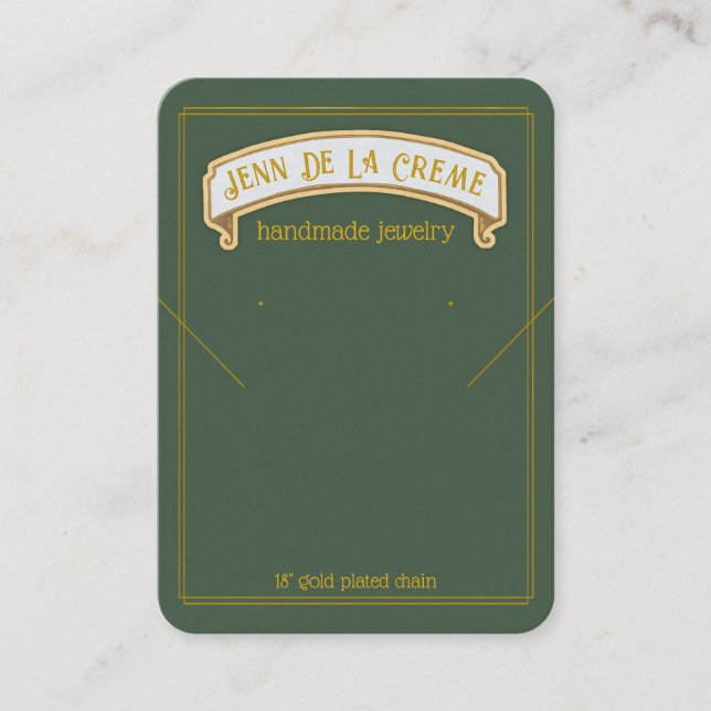 Sahara Nights Grönt Juelry Visning (Framsida)