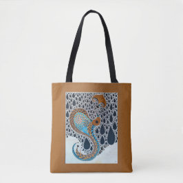 Sahara Pearls Tribal Exotic Peacock Tygkasse