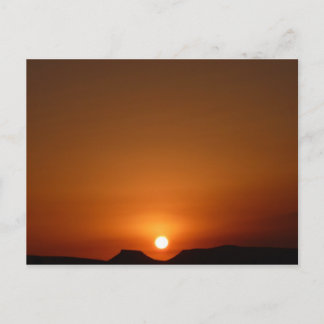 Sahara Sunset Vykort