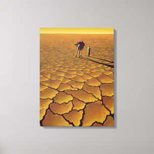 Saharan resa 1995 canvastryck
