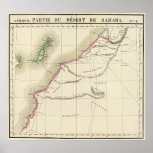 Saharaöknen, Afrika 6 Poster