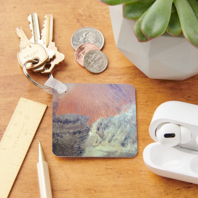 Saharaöknen i Algeriet, norra Afrikan. Nyckelring (Skrivbord)