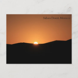 Saharaöknen, Marocko Vykort