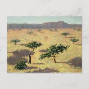 Sahelian liggande Mali 1991 Vykort