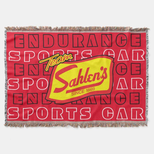Sahlen Endurance Sports Car Blanket Filt (Framsidan)