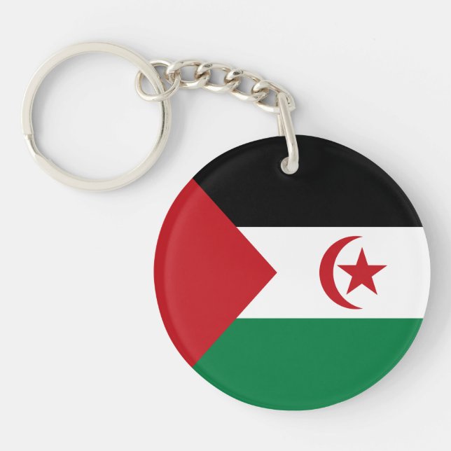 Sahrawi Arabiska Demokratiska republiken Flagga (Framsidan)