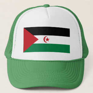 Sahrawi Arabiska Demokratiska republiken Flagga Keps