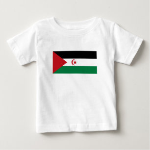 Sahrawiska arabiska demokratiska republiken flagga t shirt