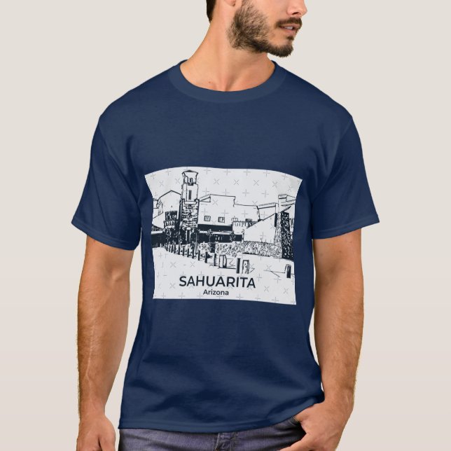Sahuarita Arizona T Shirt (Framsida)