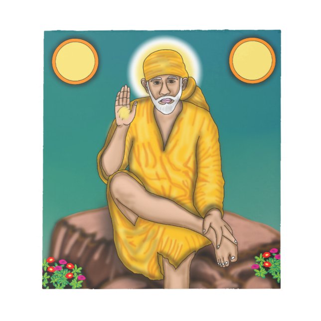 Sai Baba Anteckningsblock (Framsida)