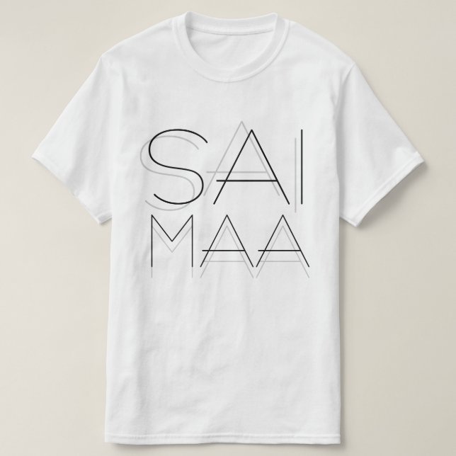 SAI MAA T SHIRT (Design framsida)