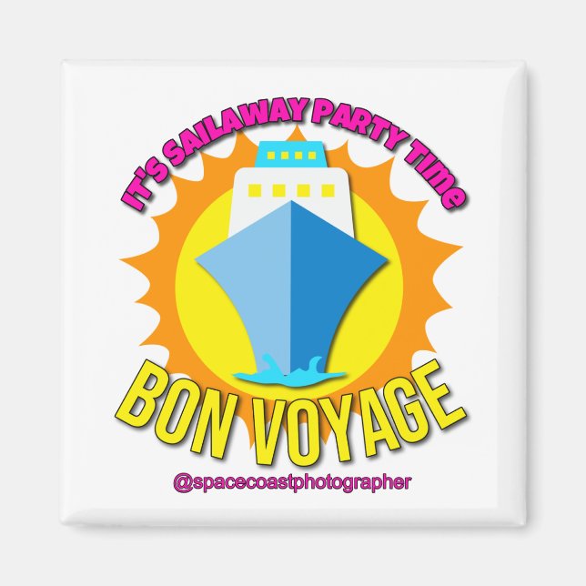 Saiaway Party Time Magnet (Framsidan)