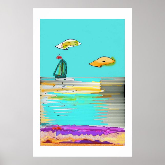 Saiboat Poster (Framsidan)