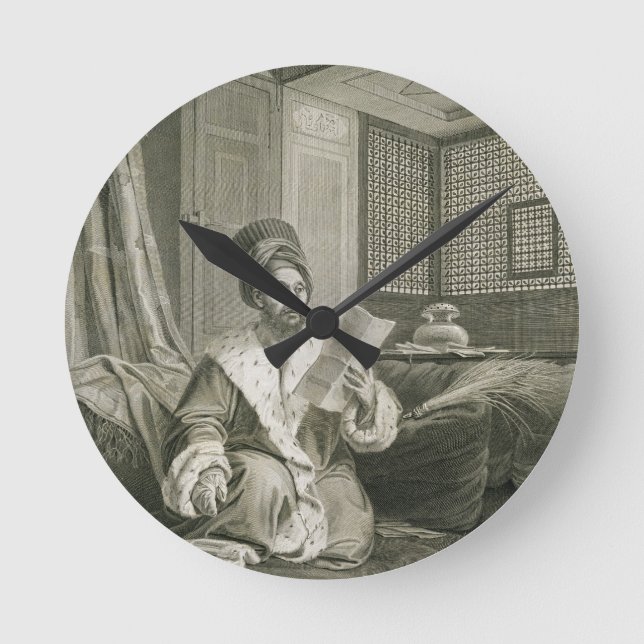 Said Mustapha Pasha som såras på striden av Abouk Rund Klocka (Framsida)