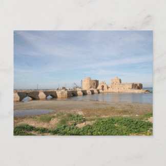 Saida Sea Castle Vykort