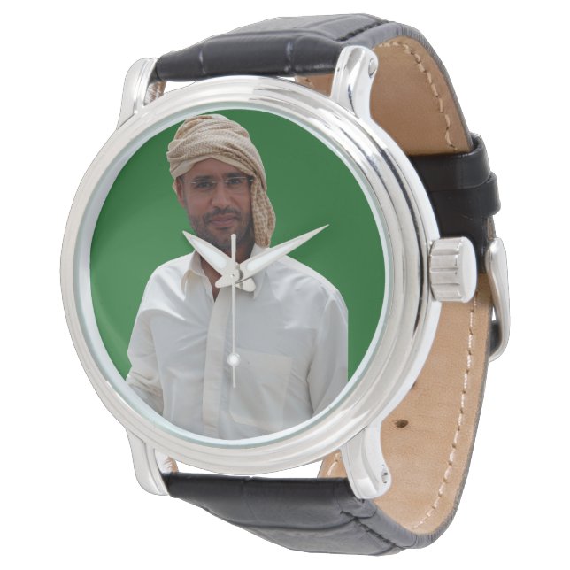 Saif Al-Islam (Gaddafi Watch) Armbandsur (Vinklad)