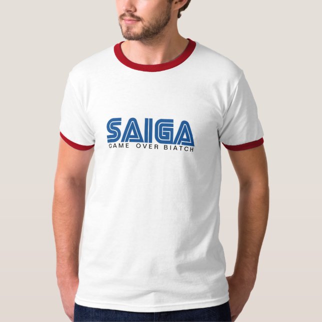 SAIGA 12 - Lek över B*atch Tee (Framsida)