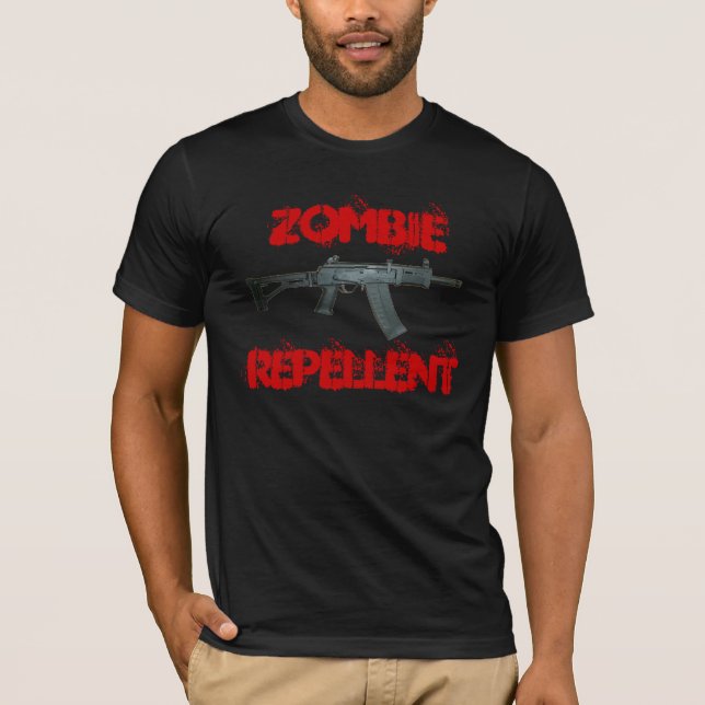 SAIGA 12, ZOMBIEIMPREGNERINGSMEDEL T-SHIRT (Framsida)
