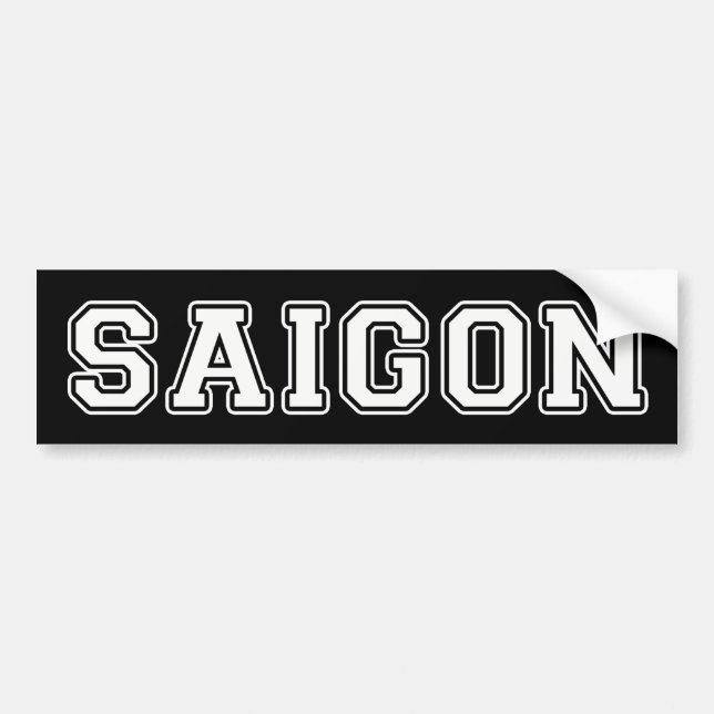 Saigon Bildekal (Framsidan)