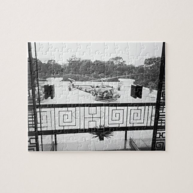 Saigon HCMC Vietnam, Huey Helicopter Pussel (Horisontell)