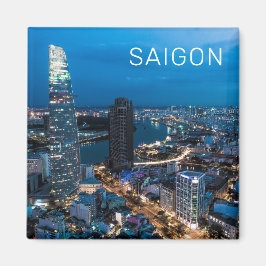 Saigon (Ho Chi Minh City) HCMC Vietnam Helgdag Magnet