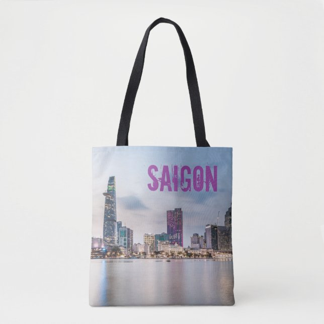 Saigon (Ho Chi Minh City) HCMC Vietnam souvenir Bu Tygkasse (Framsida)