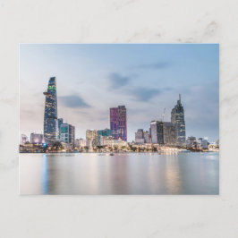 Saigon (Ho Chi Minh City) HCMC Vietnam souvenir Po Helg Vykort