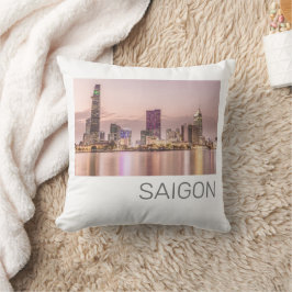 Saigon Ho Chi Minh City HCMC Vietnam Sunset Kudde