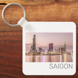 Saigon Ho Chi Minh City HCMC Vietnam Sunset Nyckelring
