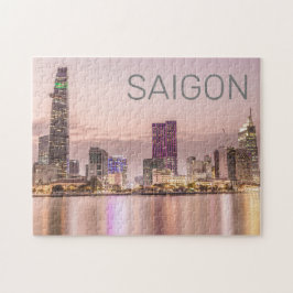Saigon Ho Chi Minh City HCMC Vietnam Sunset Pussel