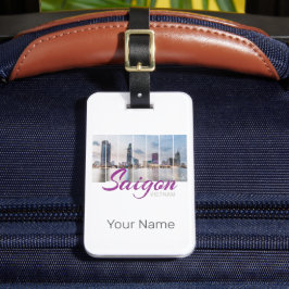 Saigon (Ho-Chi-Minh-Stadt) HCMC Vietnam Souvenir Bagagebricka