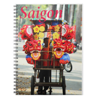 Saigon Vietnam - Gott nytt år Lejon dans 2024 Anteckningsbok