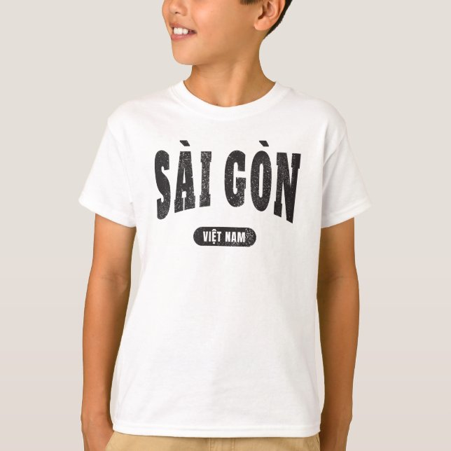 Saigon, Vietnam T Shirt (Framsida)
