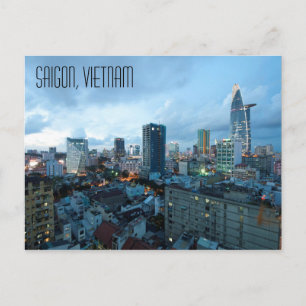 Saigon Vietnam-vykort Vykort