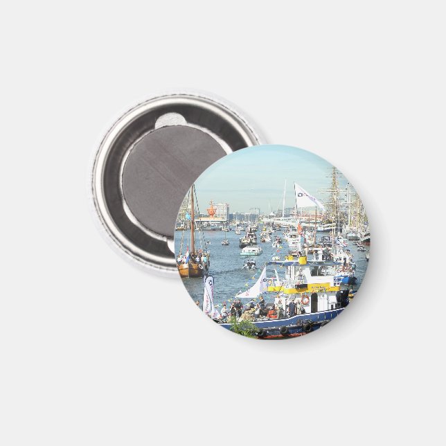 SAIL Amsterdam Boat Parad Magnet (Front/Back)