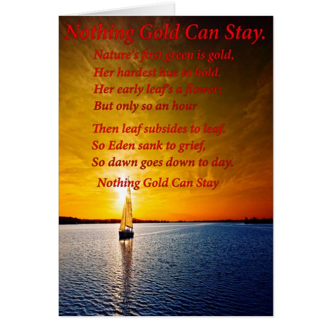 Sail Away Hälsningskort (Framsidan)