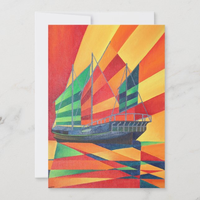 Sail Away Junk Pleasure Boat (Framsida)