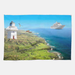 Sail Away Kitchen Towel Kökshandduk