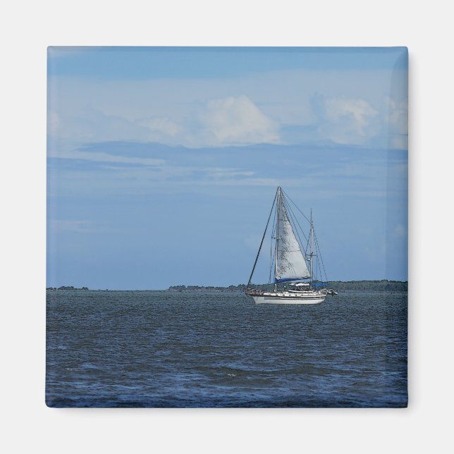 Sail Away Painterly Magnet (Framsidan)