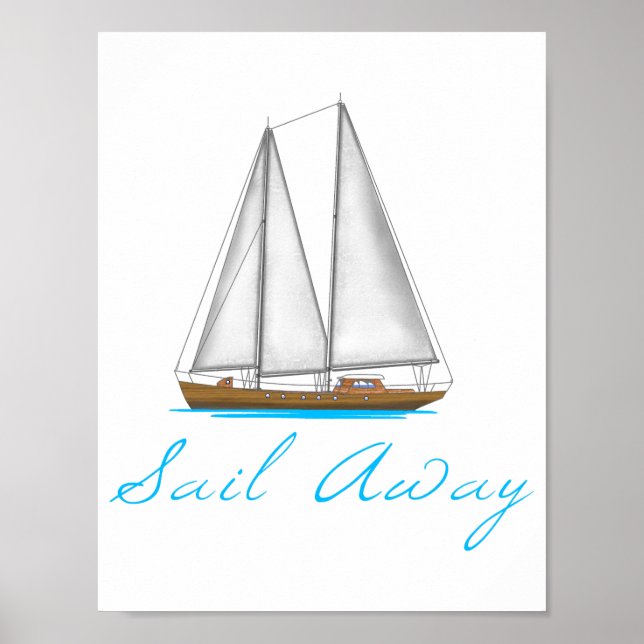 Sail Away Poster (Framsidan)