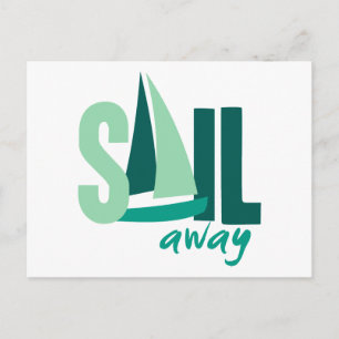 Sail Away Vykort