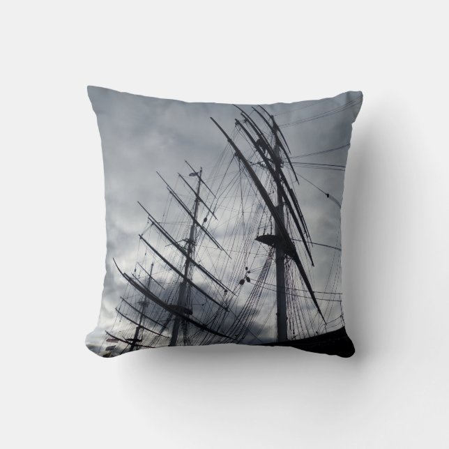 Sail Frakt Dekorativ kudde (Framsida)