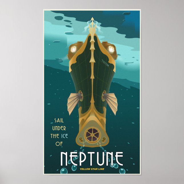 Sail Neptune Poster (Framsidan)